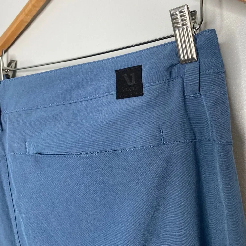 Vuori Men’s Aim Pants Size 34 (25” Short Inseam) - Blue - Picture 5 of 6